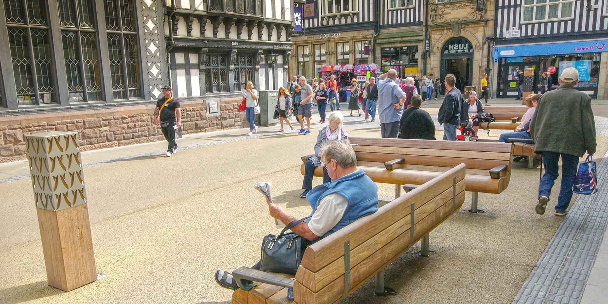 Frodsham Street Public Realm Chester, UK